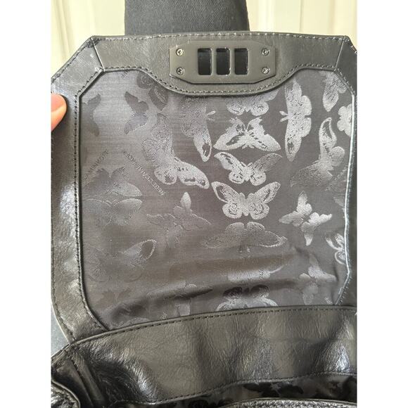 Rebecca Minkoff Love Quilted Backpack Black with adjustable chain/leather straps main image 5